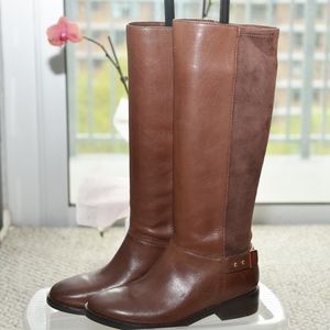 New Cole Haan Womens brown leather boot US size 6B